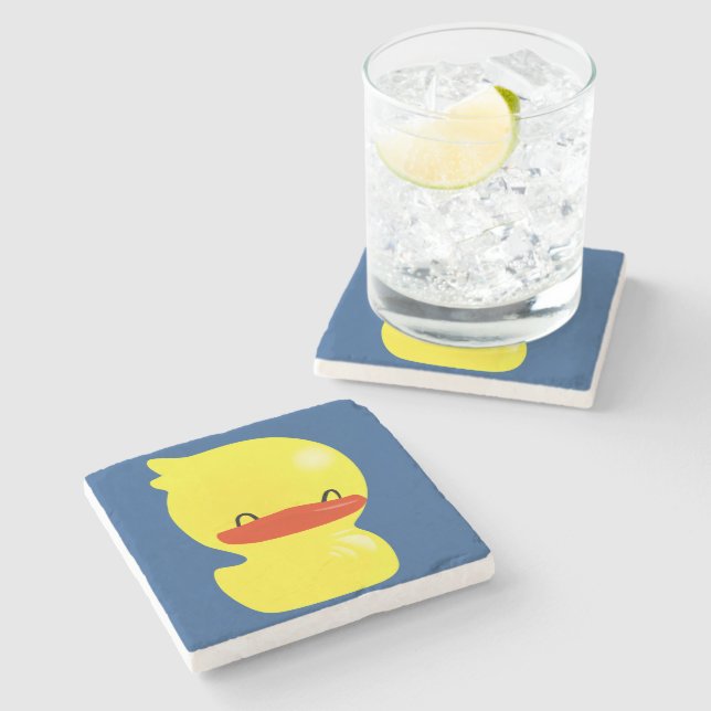Posavasos De Piedra Monstruo de Piedra Ducky Super Cuke (Lateral)