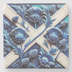 Posavasos De Piedra Monstruo especial de piedra con guijarros escocese