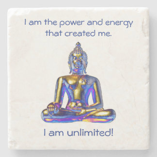 Posavasos De Piedra Monstruo inspirador - Sé tú