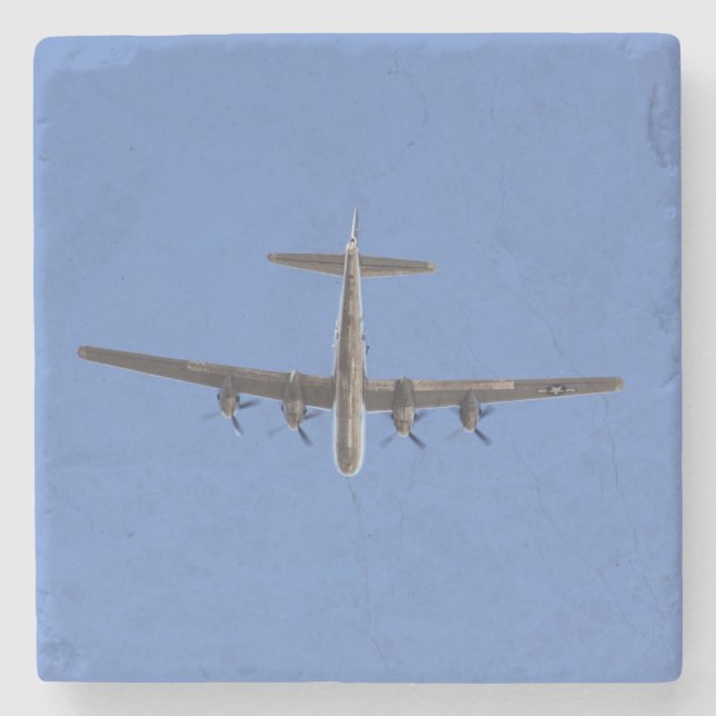 Posavasos De Piedra Monstruo para bebidas para bombarderos B-29 (Anverso)