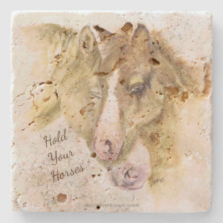 Posavasos De Piedra Monstruo - Sostén Tus Caballos