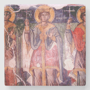 Posavasos De Piedra Montaña cueva de mármol de la colección Fresco