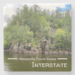 Posavasos De Piedra Montaña de Parque Estatal Interestatal