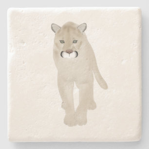 Posavasos De Piedra Montaña de piedra Cougar