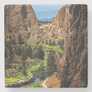 Posavasos De Piedra Montaña del parque estatal Smith Rock