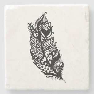 Posavasos De Piedra Montaña rusa de amor tribal