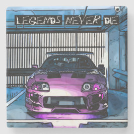 Posavasos De Piedra Montaña rusa de "leyendas nunca mueren"