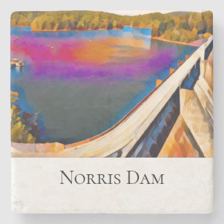 Posavasos De Piedra Montaña Rusa de Piedra de Norris Dam