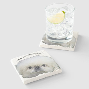 Posavasos De Piedra Montaña rusa marcus, "Man-Kitten"