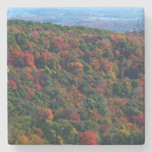 Posavasos De Piedra Montañas Apalaches en otoño