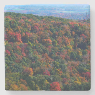 Posavasos De Piedra Montañas Apalaches en otoño
