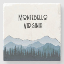 Montañas Blue Ridge, personalizable Montebello