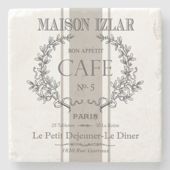 Posavasos De Piedra Montura de piedra de Marble (Anverso)