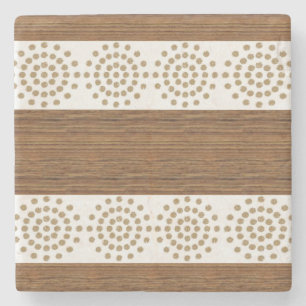 Posavasos De Piedra Montura de piedra de Marble