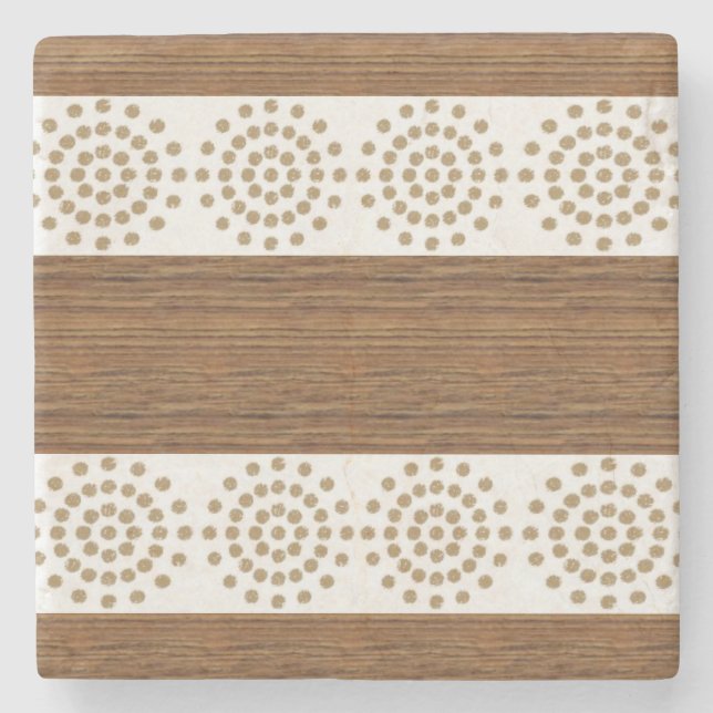 Posavasos De Piedra Montura de piedra de Marble (Anverso)