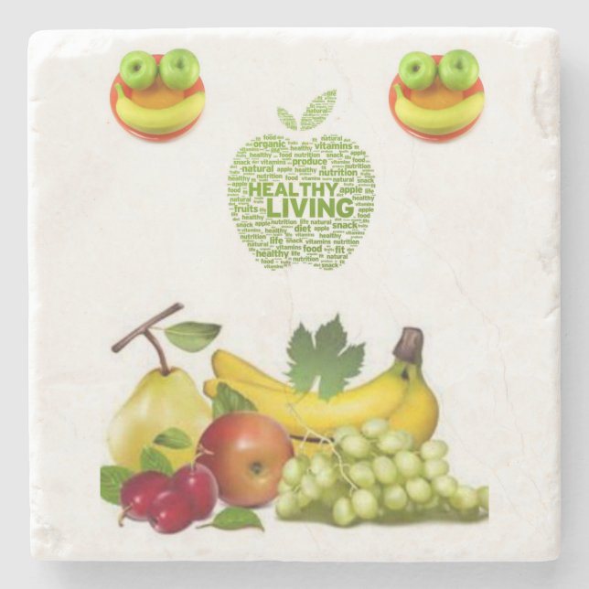 Posavasos De Piedra Montura de piedra de Marble (Anverso)