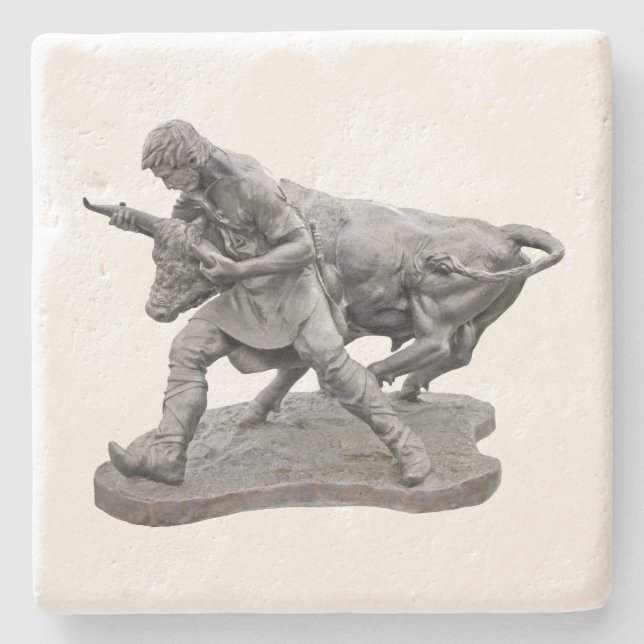 Posavasos De Piedra Montura de piedra de Marble (Anverso)