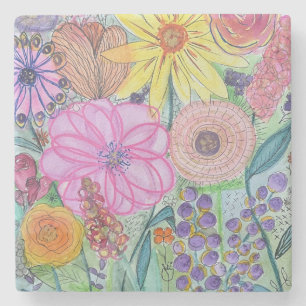 Posavasos De Piedra Montura de piedra de Marble