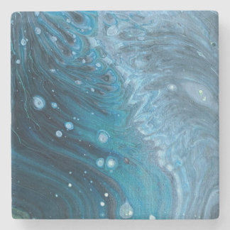 Posavasos De Piedra Montura de piedra del espacio ultraterrestre