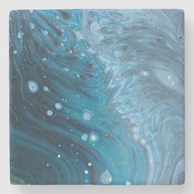 Posavasos De Piedra Montura de piedra del espacio ultraterrestre (Anverso)