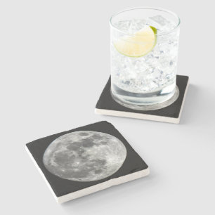 Posavasos De Piedra Montura de piedra lunar