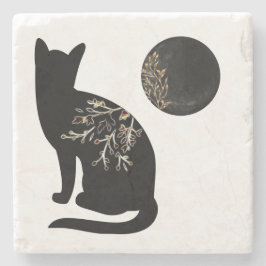 Posavasos De Piedra Moon sombría