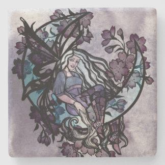 Posavasos De Piedra MoonChild Fairy Fairies Moon Child goddess moon