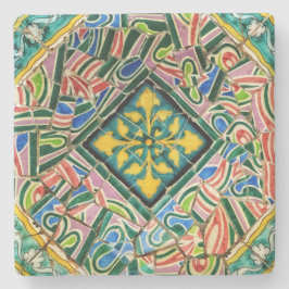 Posavasos De Piedra Mosaicos de la Guela del Parque