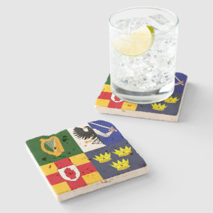 Posavasos De Piedra Mostrar tus colores - Brazos de Irlanda