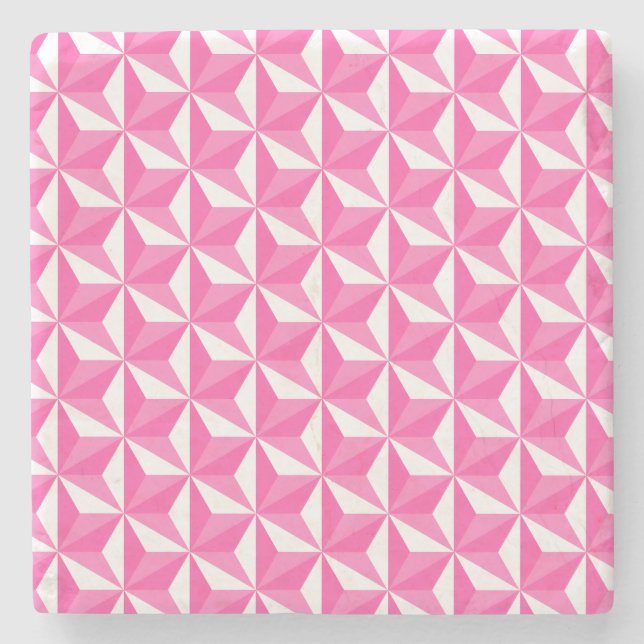 Posavasos De Piedra Motif Asanoha modèle Sakura (Anverso)