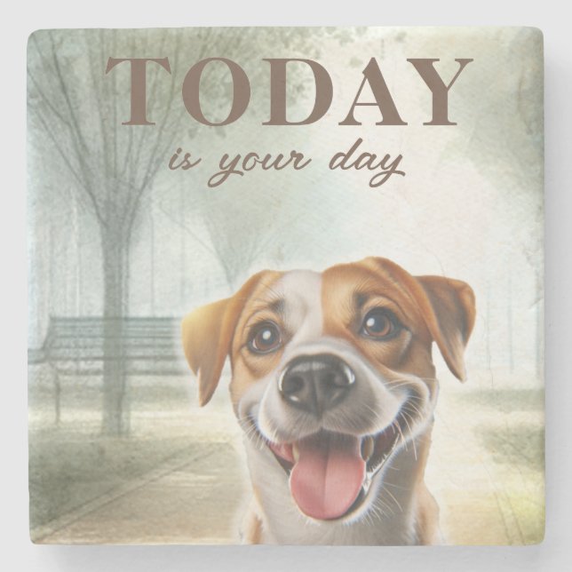 Posavasos De Piedra Motivación inspiradora (Anverso)