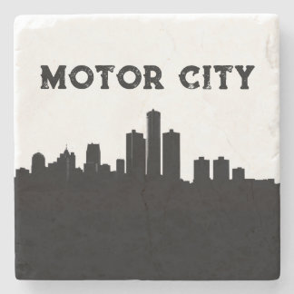 Posavasos De Piedra Motor City 313 Montaña Rusa