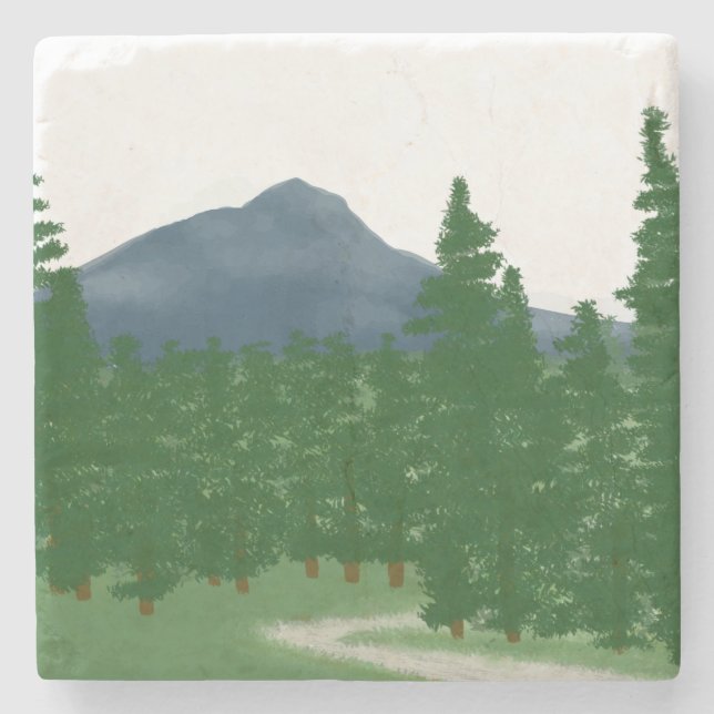 Posavasos De Piedra Mountain Meadow (Anverso)