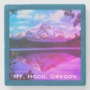 Posavasos De Piedra Mt. Hood, Oregon Crystal Clear Lost Lake