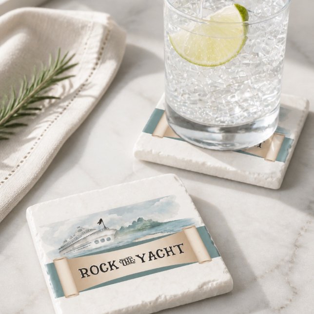 Posavasos De Piedra Mueve el yate  (Subido por el creador)