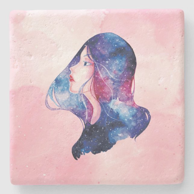 Posavasos De Piedra Mujer (Anverso)