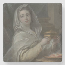 Mujer retratada como una Virgen Vestal (Antigua Ro