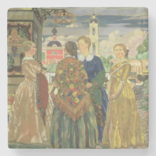 Posavasos De Piedra Mujeres mercantil