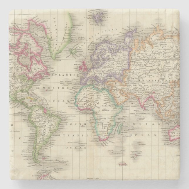 Posavasos De Piedra Mundo 9 (Anverso)