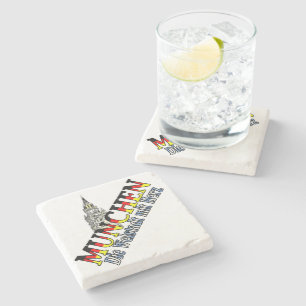 Posavasos De Piedra Munich Bavaria Alemania Deutchland Munich