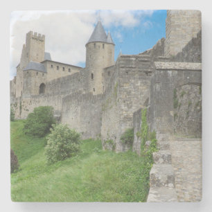Posavasos De Piedra Muralla fortificada de Carcassonne