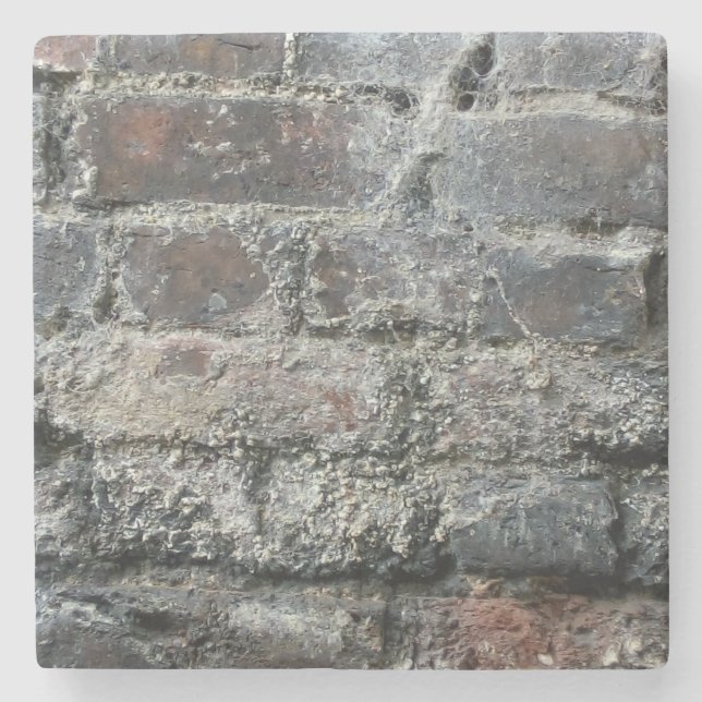 Posavasos De Piedra Muro de ladrillo (Anverso)