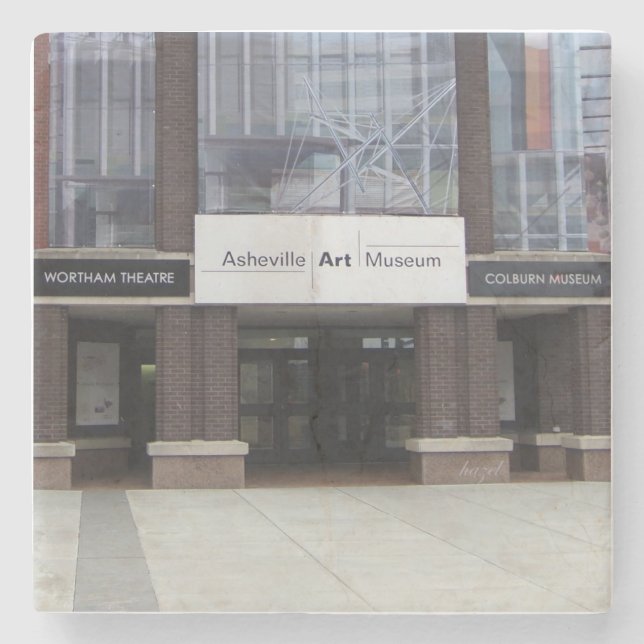 Posavasos De Piedra Museo de Arte de Asheville, Asheville (Anverso)