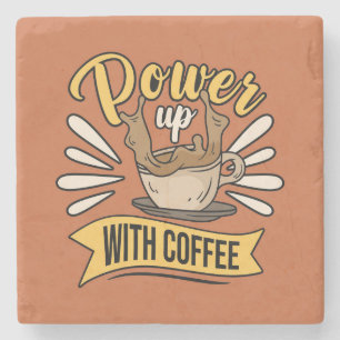 Posavasos De Piedra Muy Frío y Lindo Café o Java