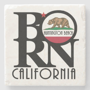 Posavasos De Piedra NACIDO Huntington Beach