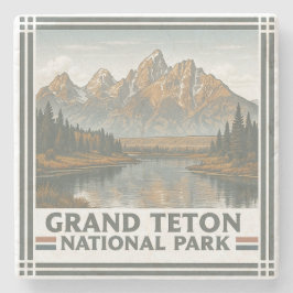 Posavasos De Piedra Nacional de Grand Teton