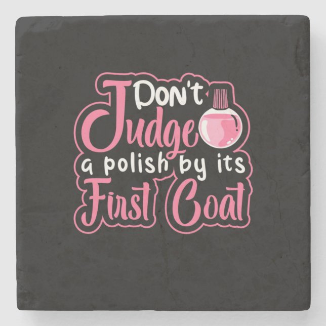 Posavasos De Piedra Nail Artist First Coat (Anverso)