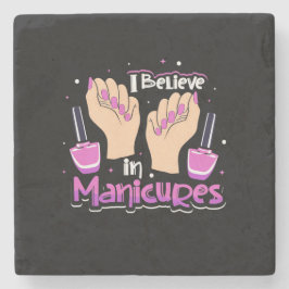 Posavasos De Piedra Nail Hustler Cree En Las Manicuras