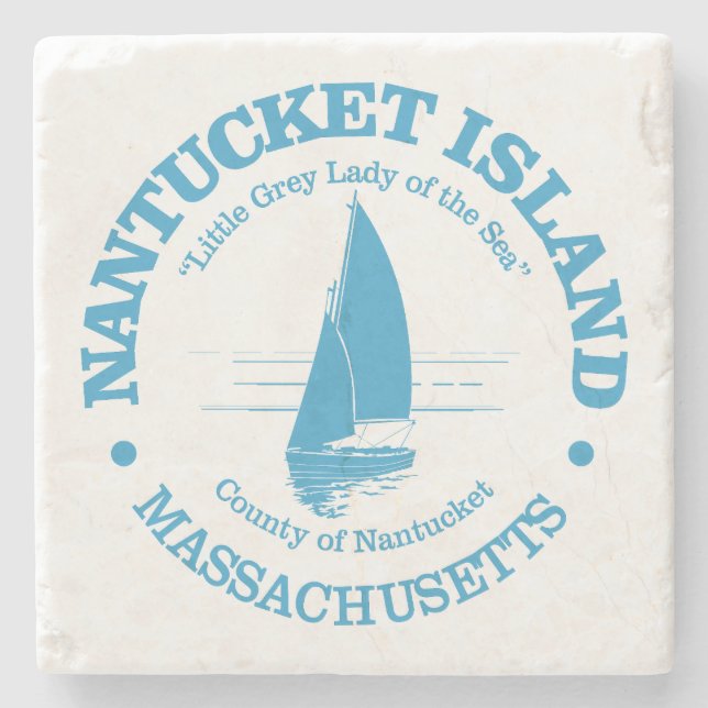 Posavasos De Piedra Nantucket (velero) (Anverso)