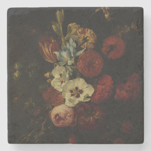 Posavasos De Piedra Naturaleza muerta con flores
